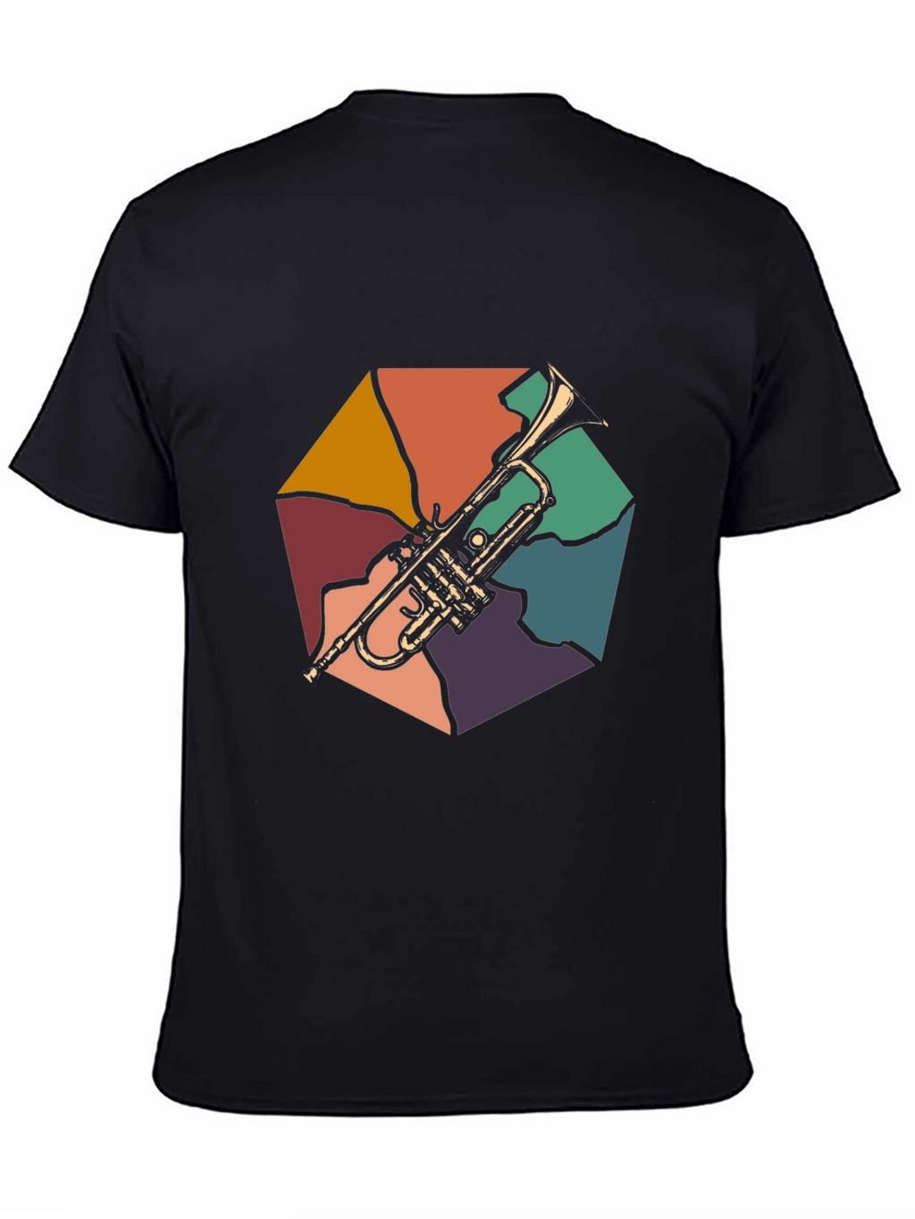 Retro Trumpet Graphic Tee - Musicians Delight