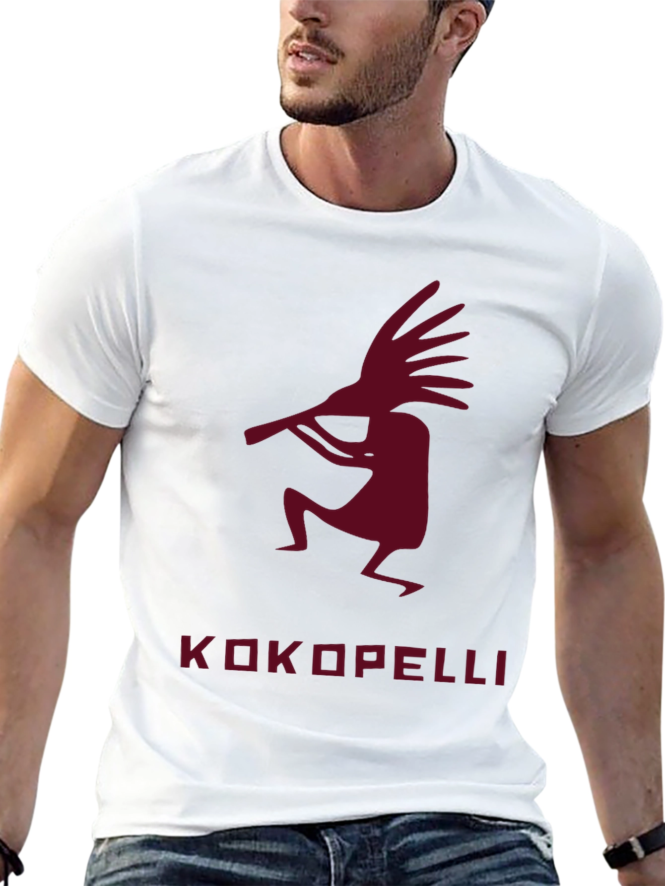 Kokopelli Graphic Tee - Mens Casual T-Shirt