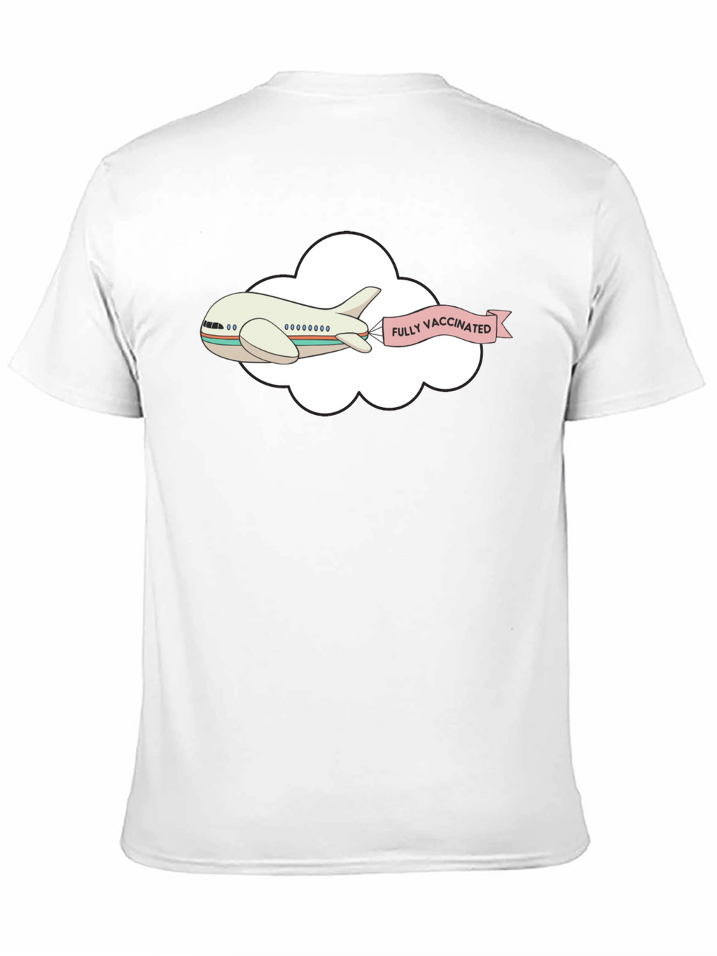 Fully Vaccinated Airplane T-Shirt