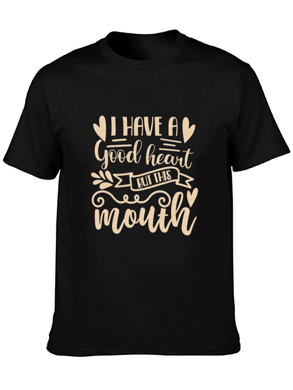Good Heart Funny Graphic Tee