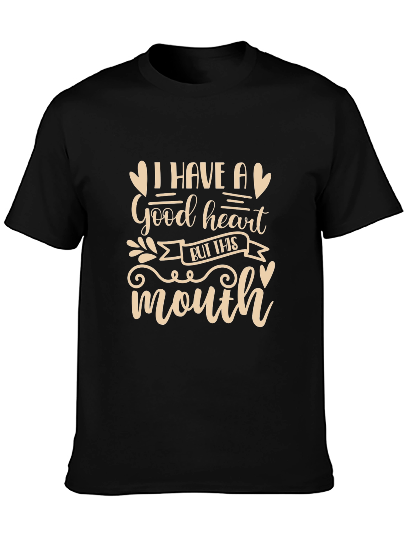 Good Heart Funny Graphic Tee