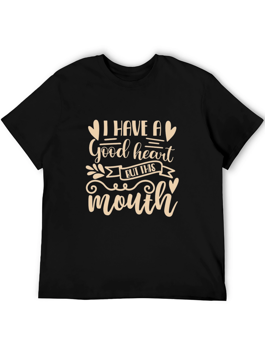Good Heart Funny Graphic Tee