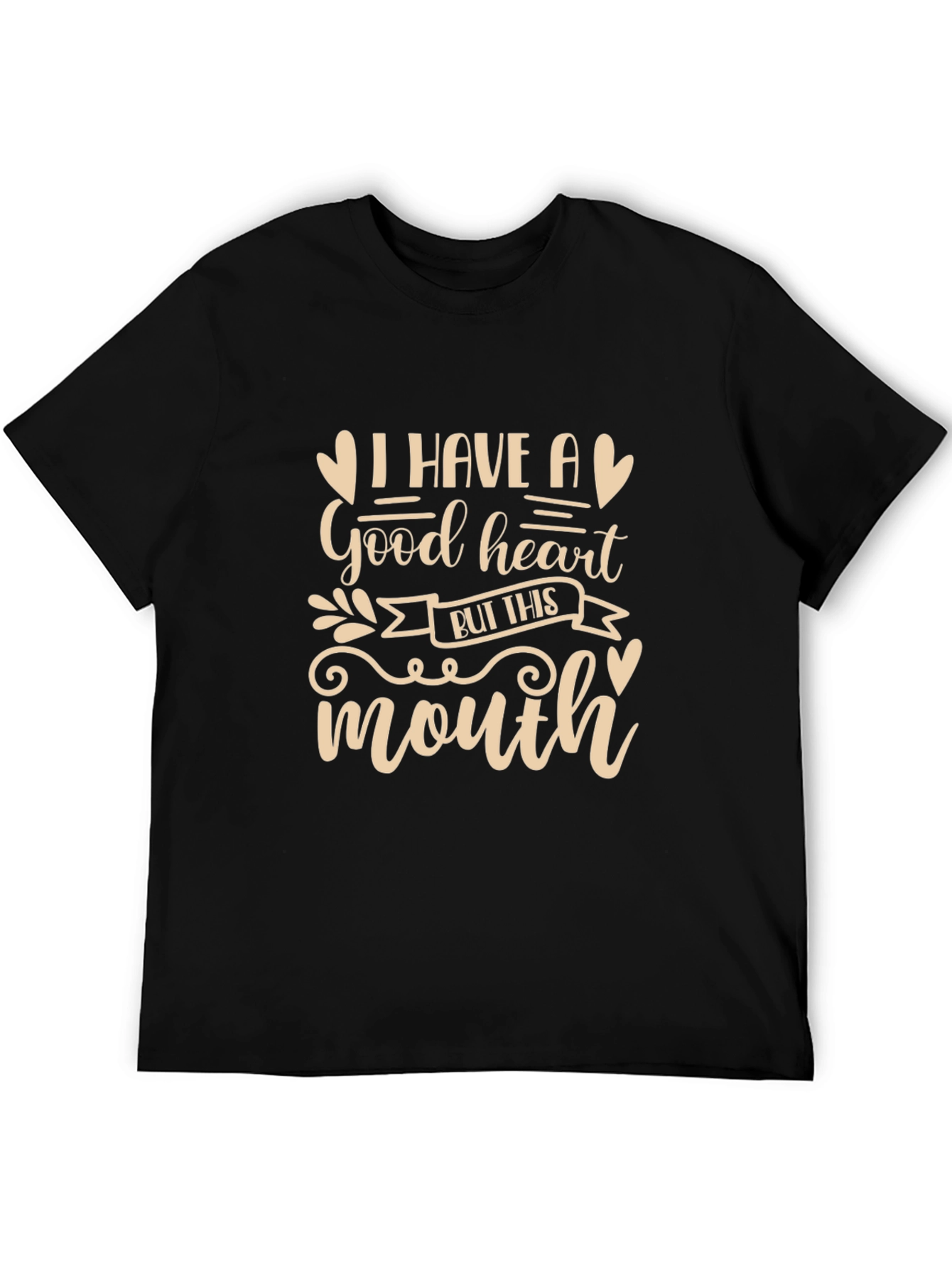 Good Heart Funny Graphic Tee