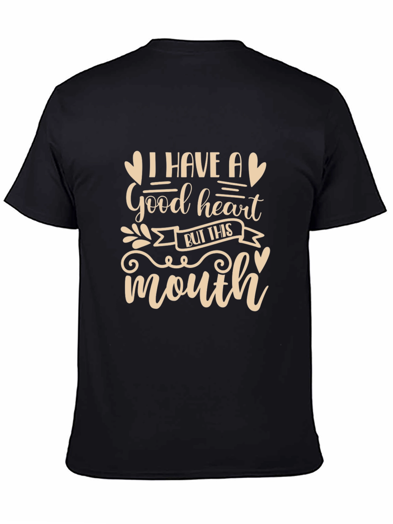 Good Heart Funny Graphic Tee