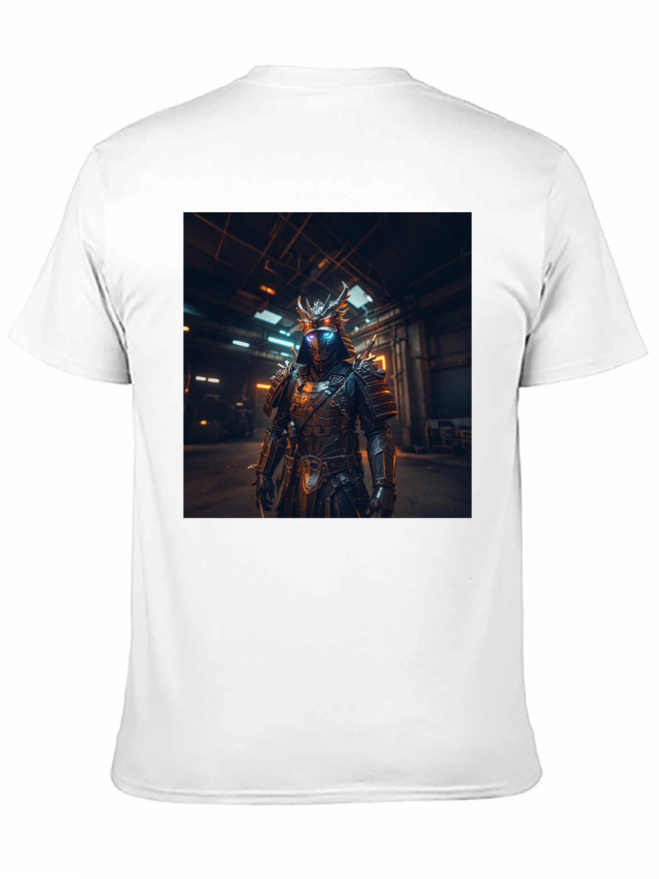 Cyberpunk Samurai Black T-Shirt