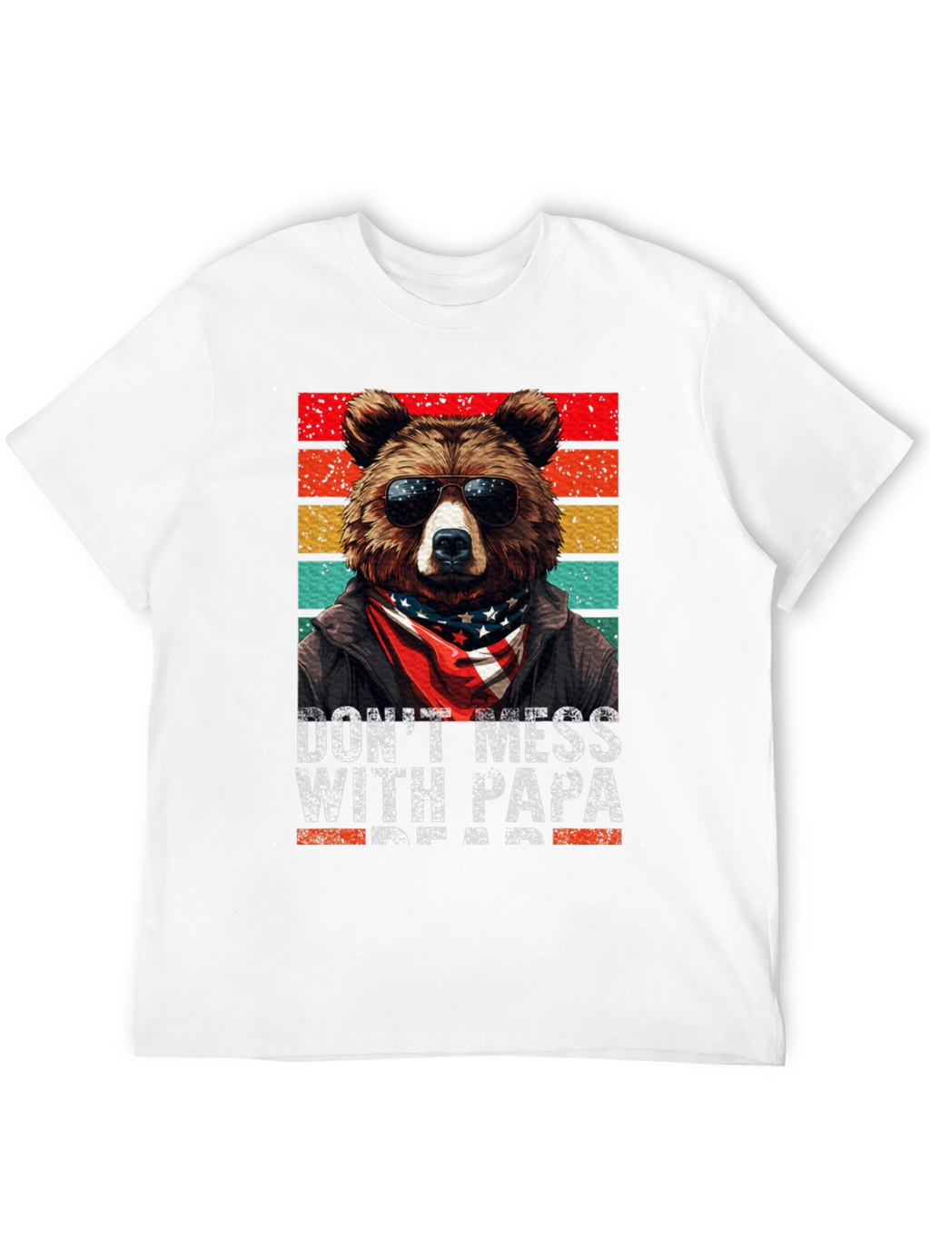 Papa Bear T-Shirt - Dont Mess With Papa