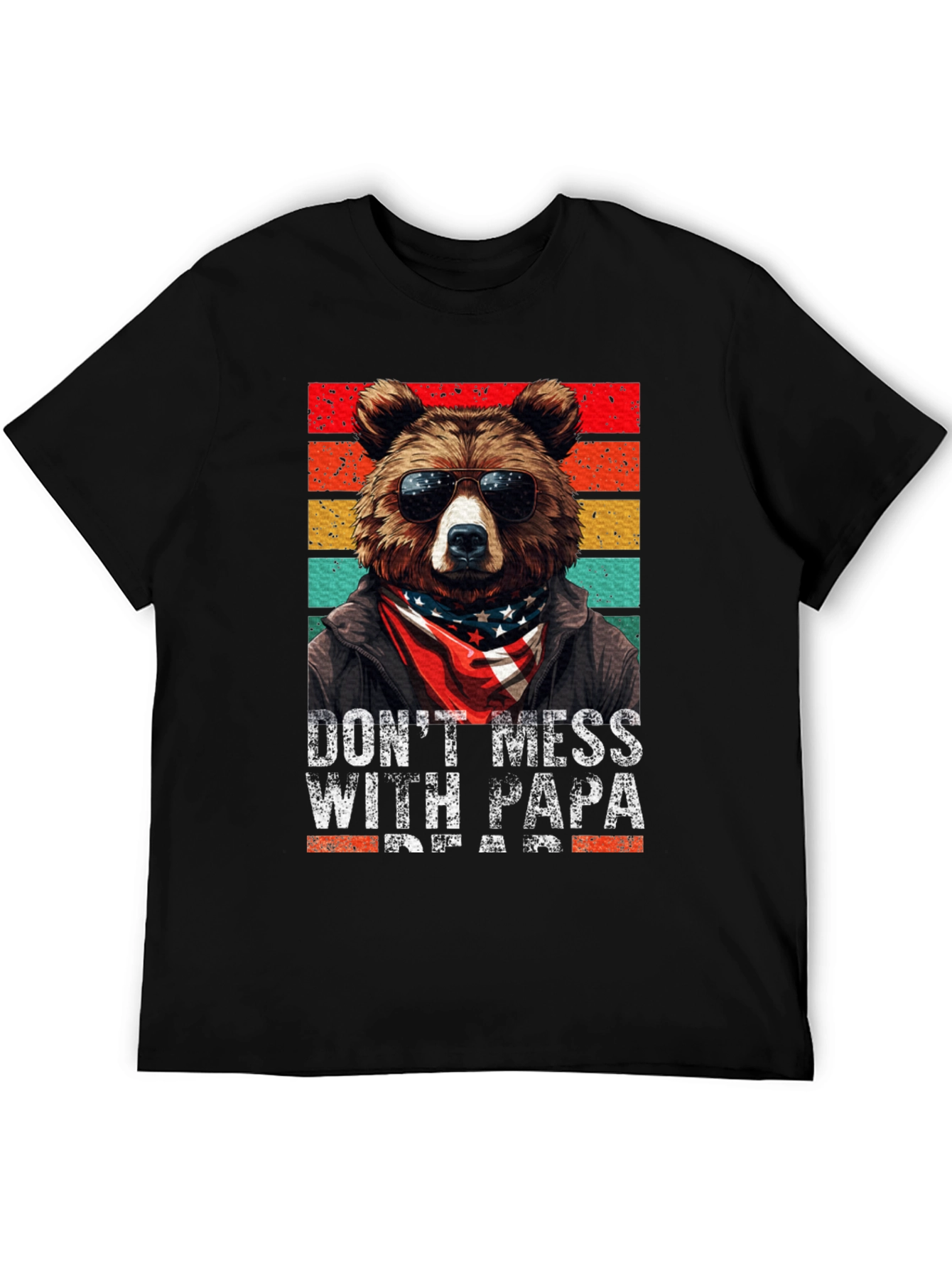 Papa Bear T-Shirt - Dont Mess With Papa