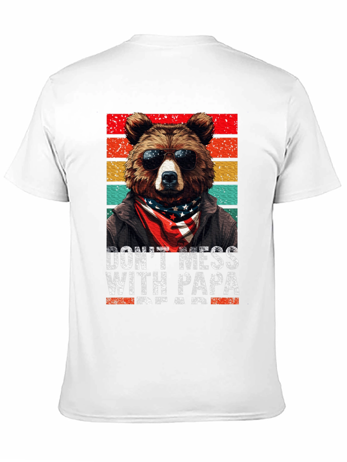 Papa Bear T-Shirt - Dont Mess With Papa