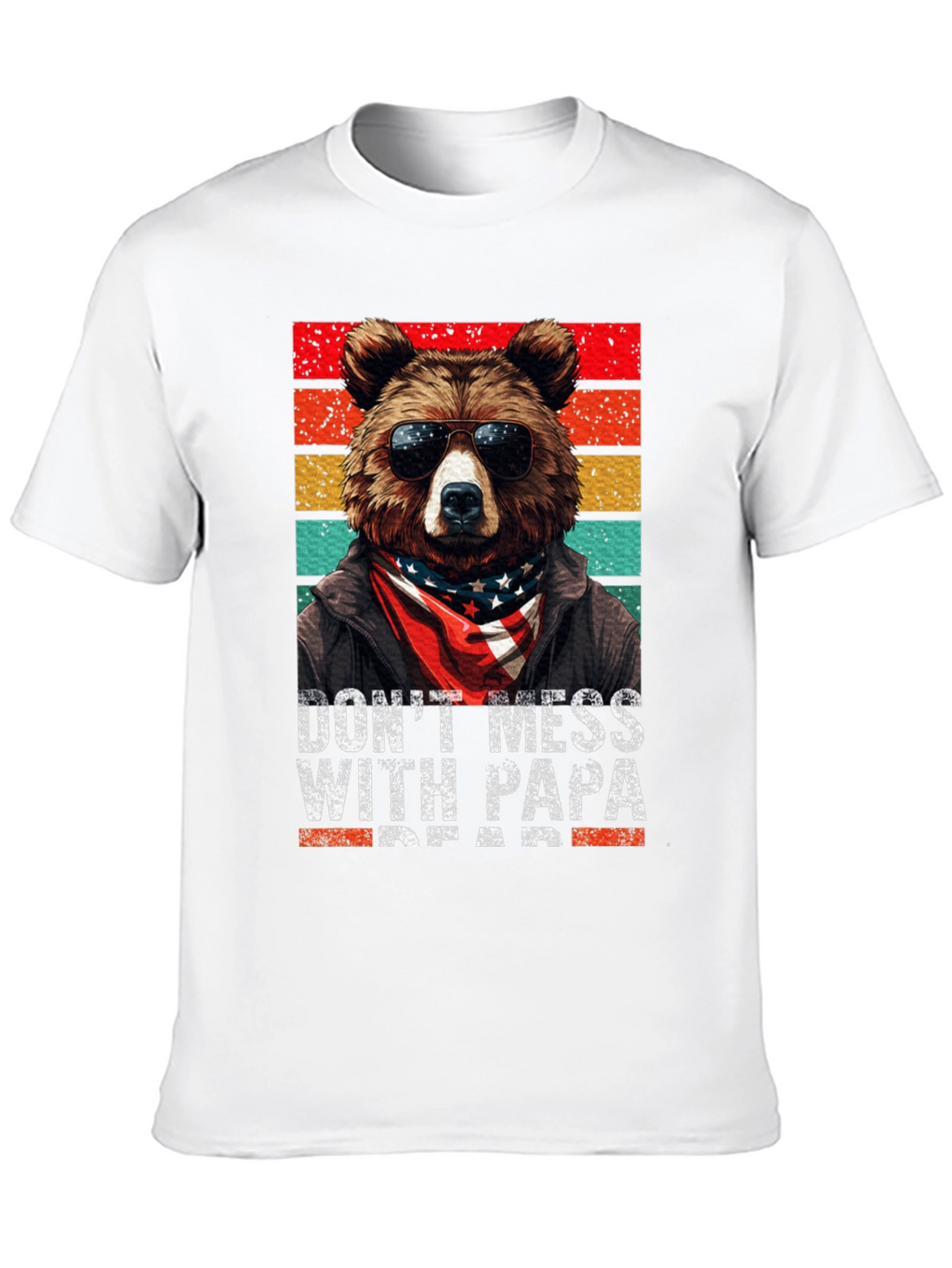 Papa Bear T-Shirt - Dont Mess With Papa