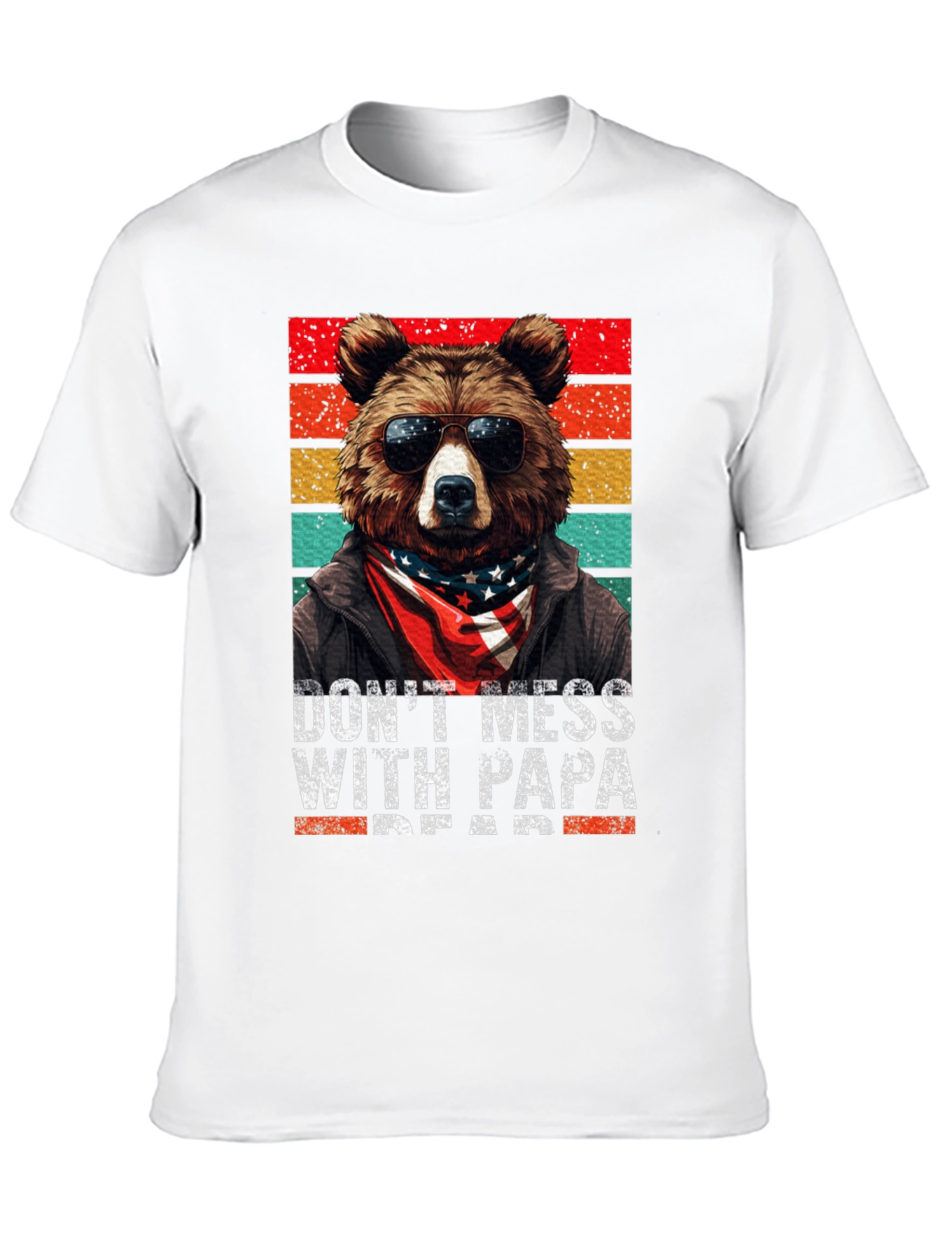 Papa Bear T-Shirt - Dont Mess With Papa