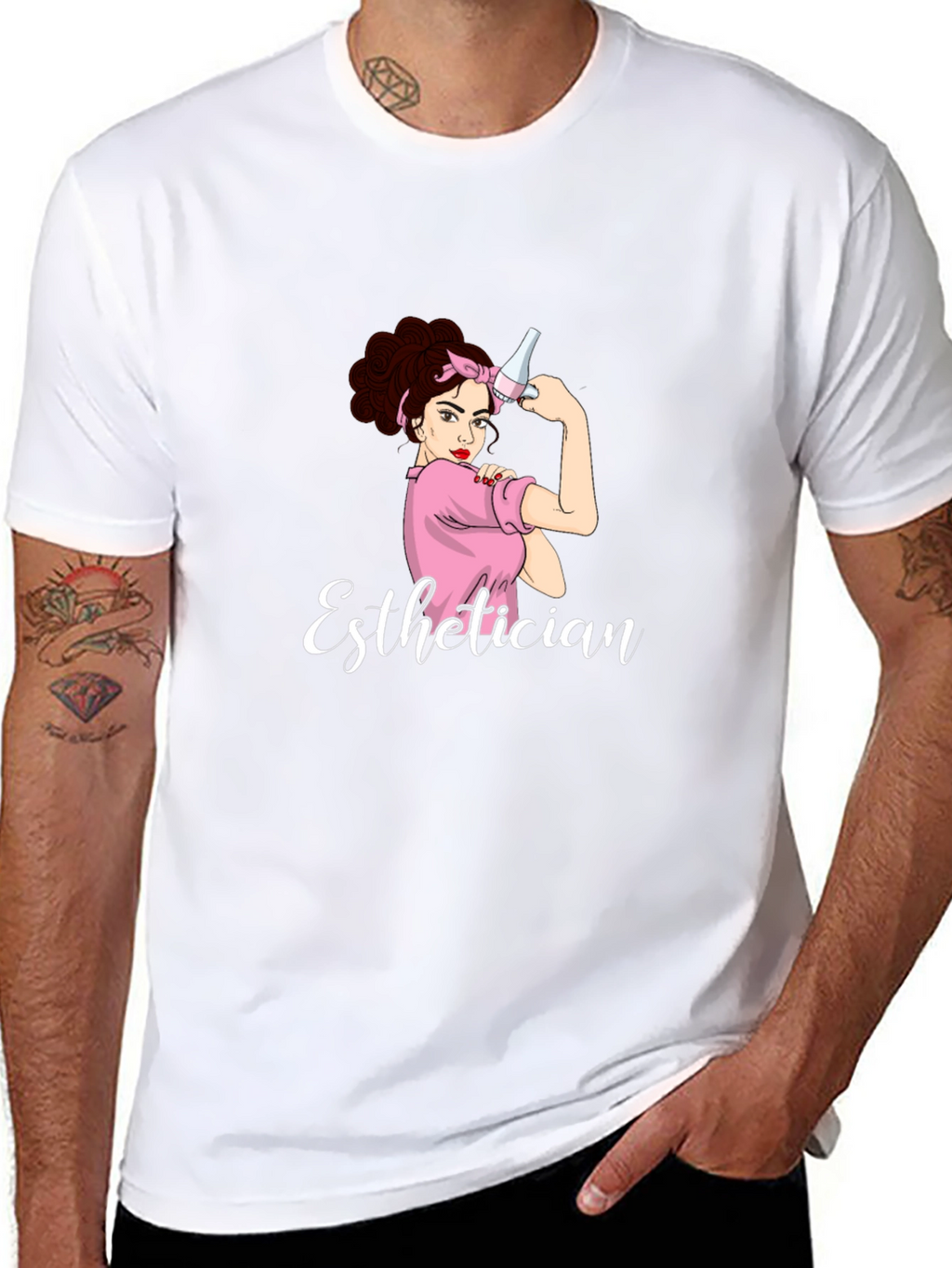 Esthetician Power T-Shirt - Beauty Professional Tee