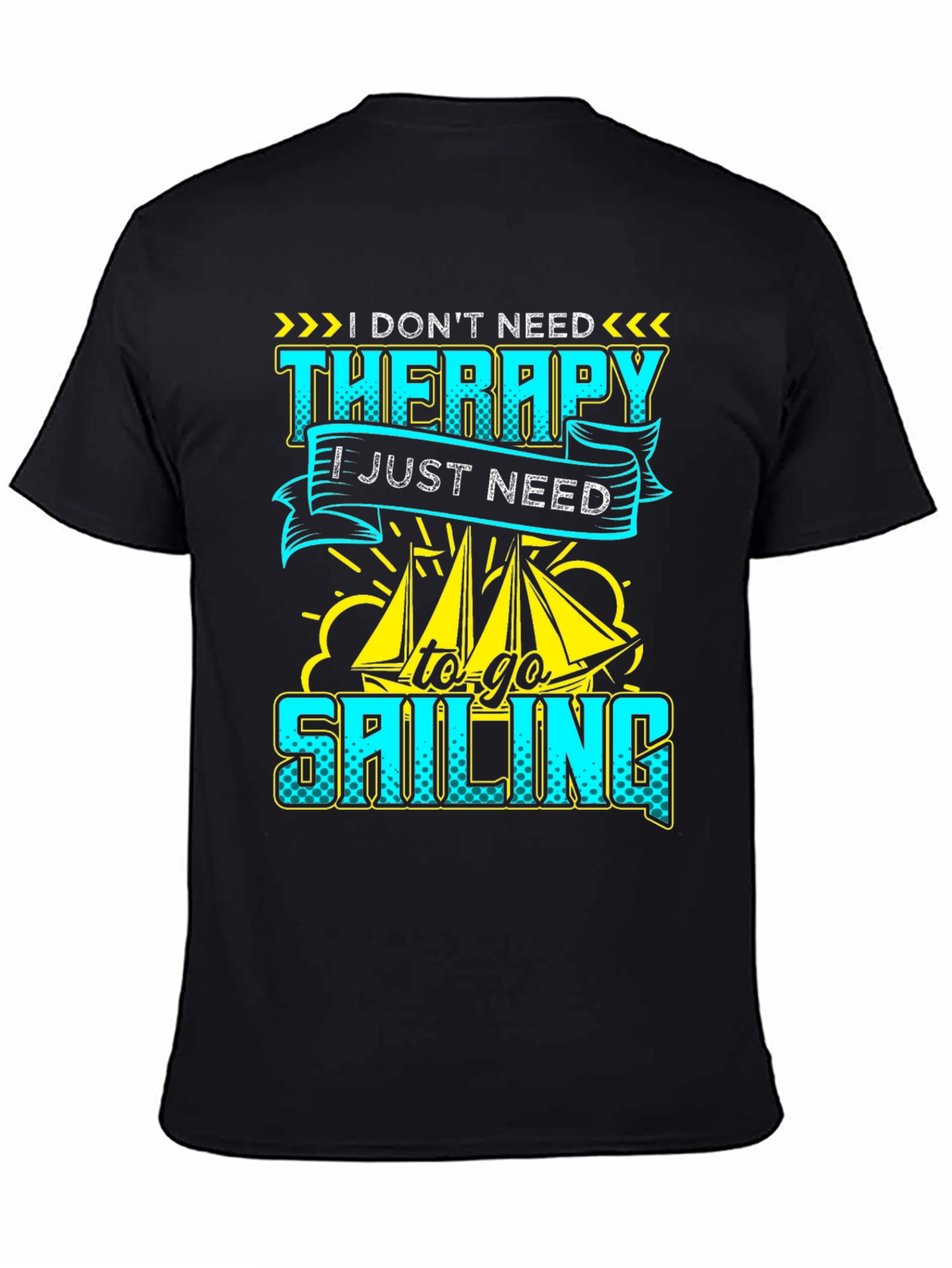Sailing Therapy Graphic Tee