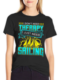 Sailing Therapy Graphic Tee