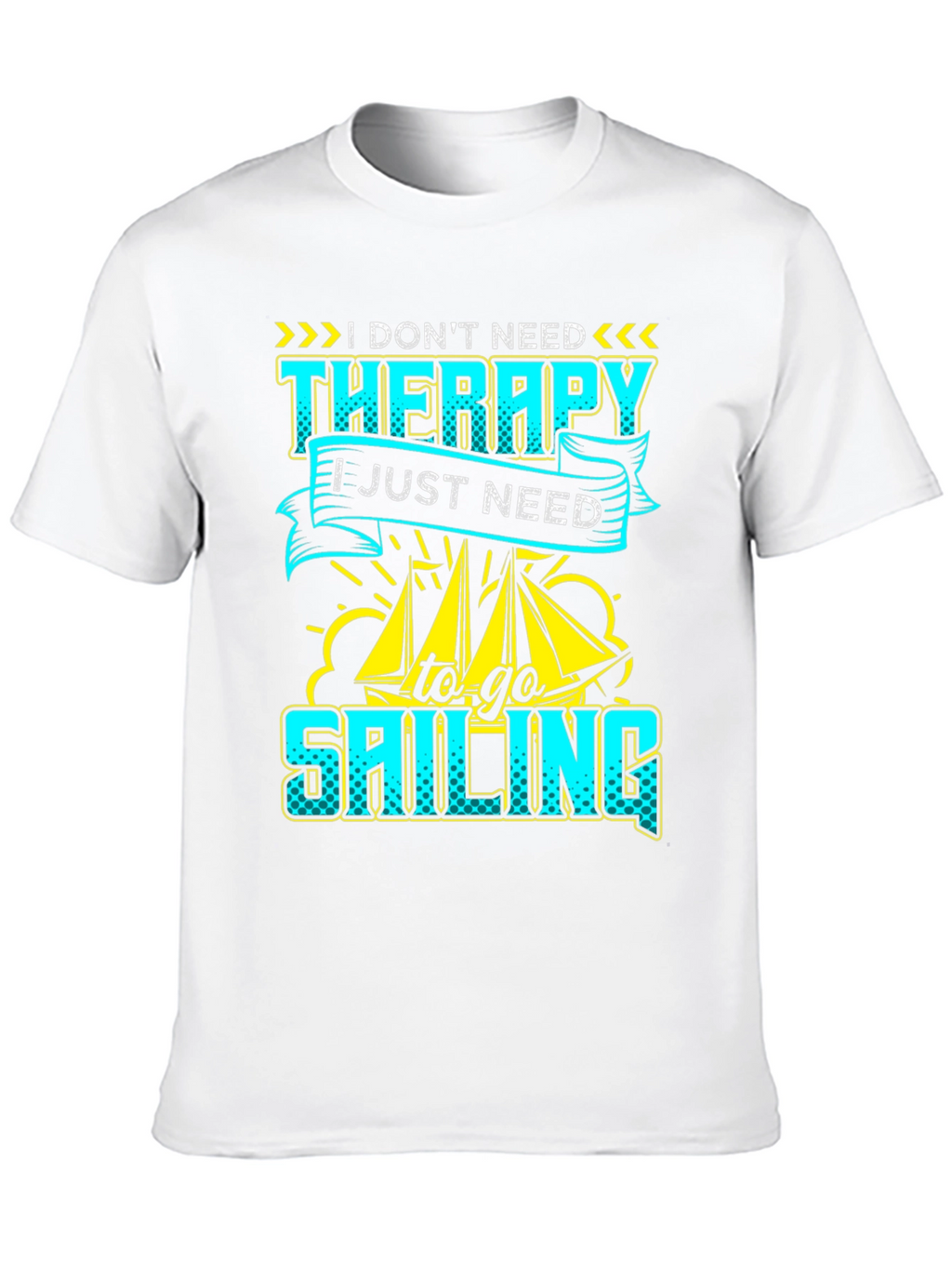 Sailing Therapy Graphic Tee