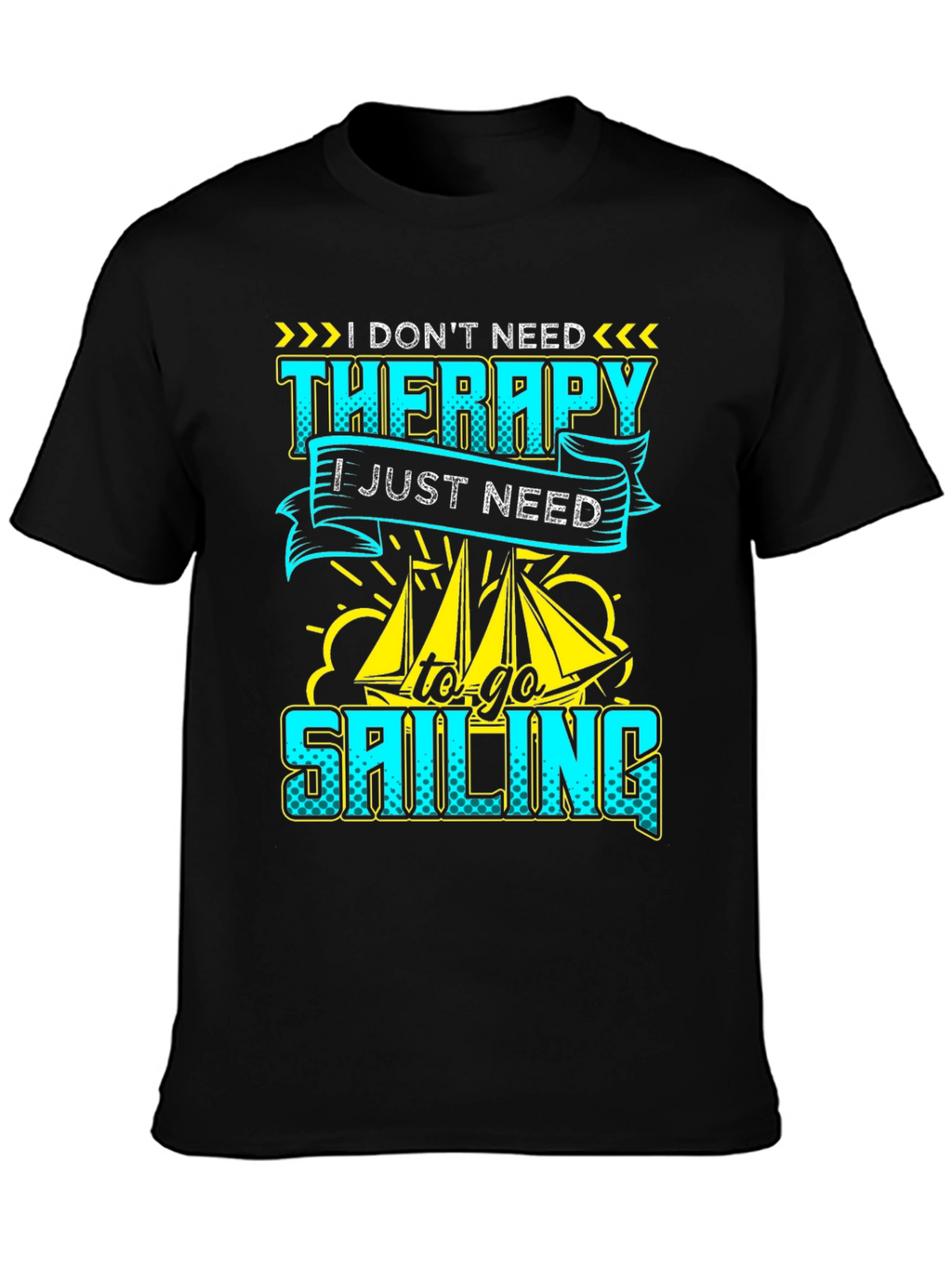 Sailing Therapy Graphic Tee