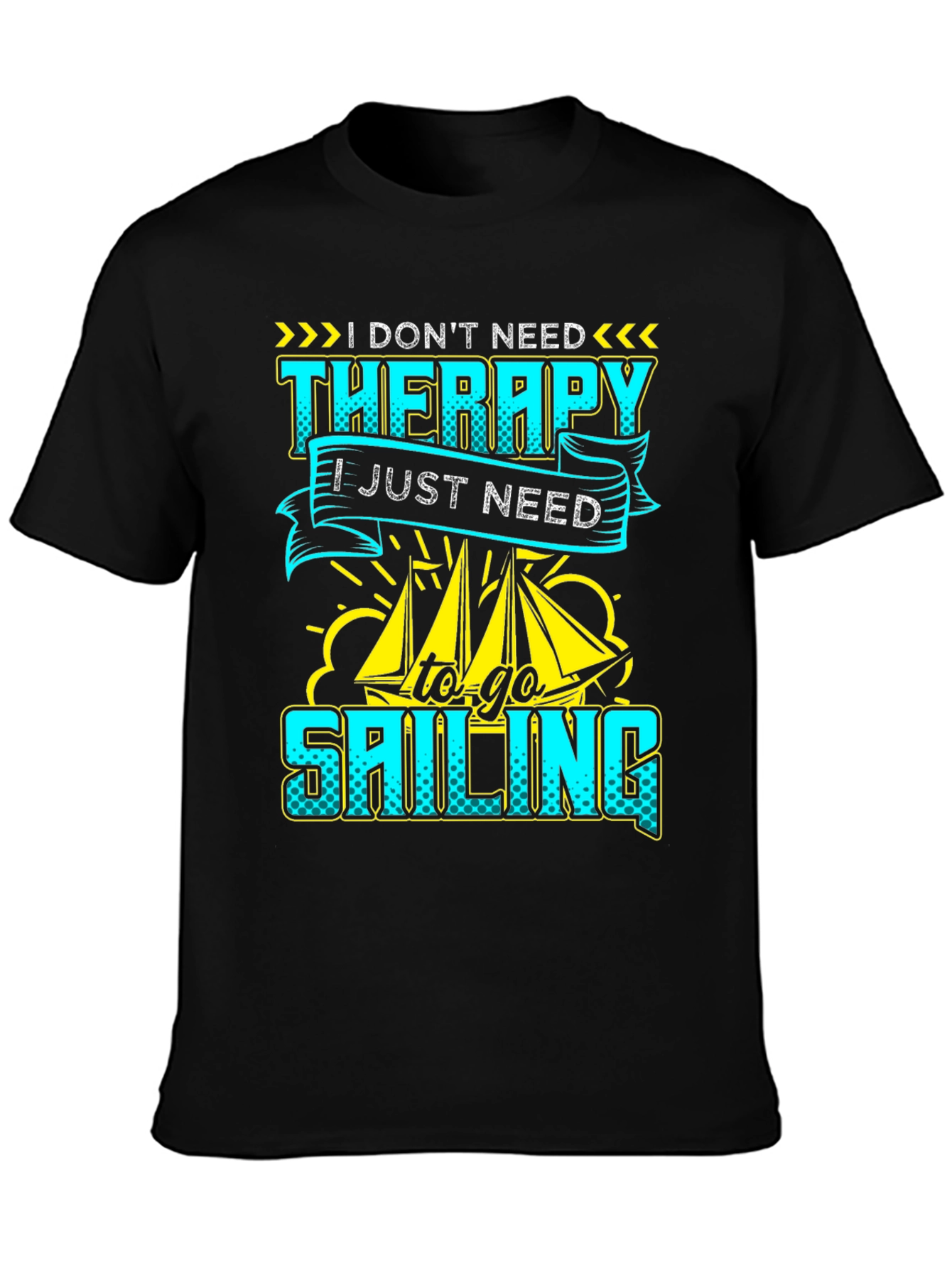 Sailing Therapy Graphic Tee