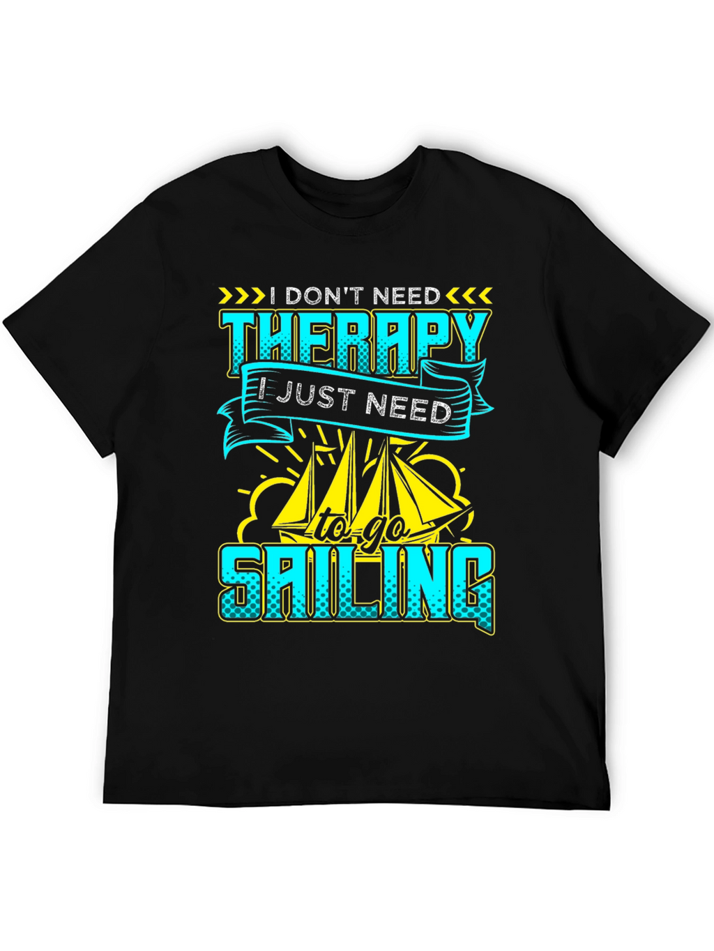 Sailing Therapy Graphic Tee