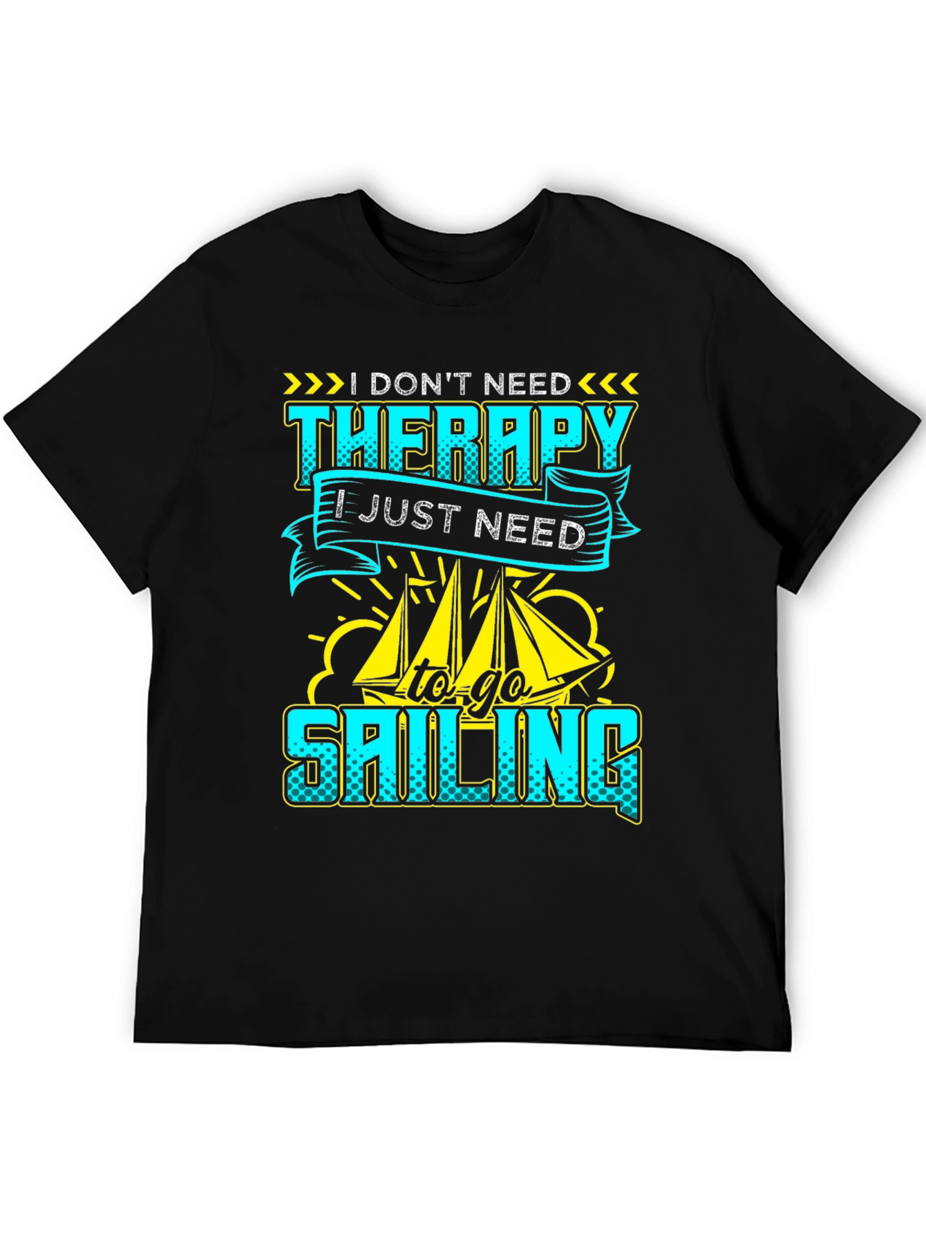 Sailing Therapy Graphic Tee