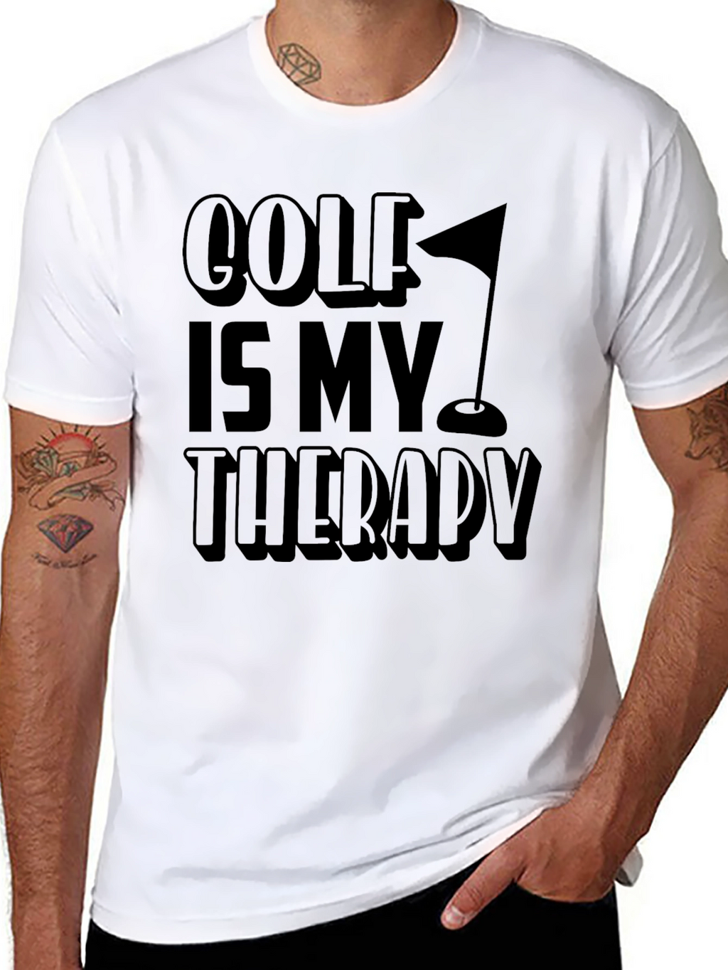 Golf is My Therapy T-Shirt