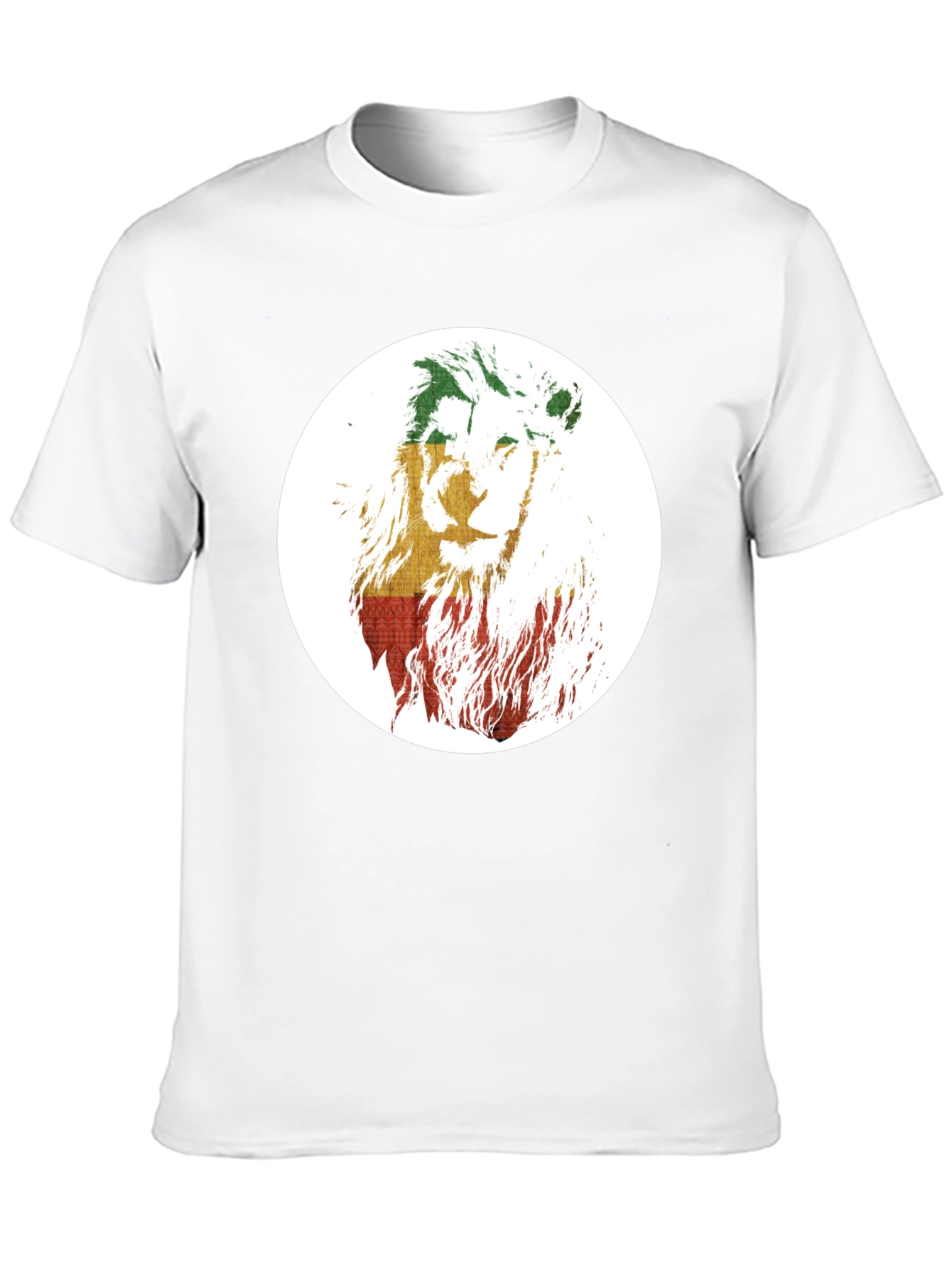 Rasta Lion T-Shirt - Reggae Inspired Graphic Tee
