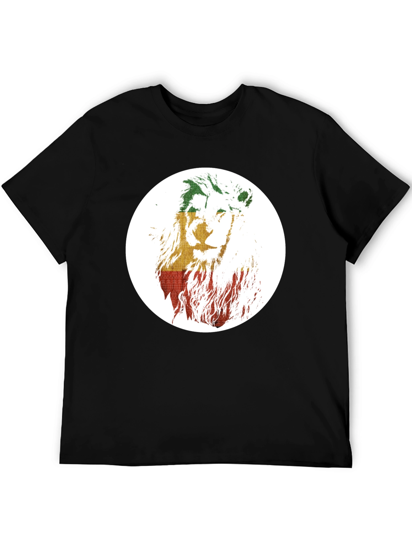 Rasta Lion T-Shirt - Reggae Inspired Graphic Tee