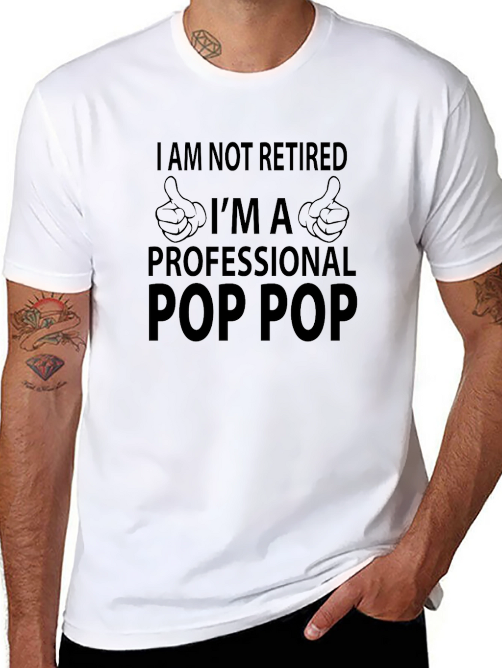 Professional Pop Pop T-Shirt - Funny Grandpa Tee