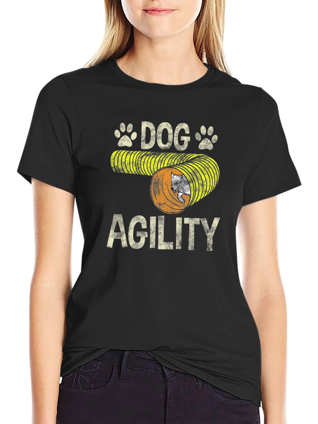 Dog Agility T-Shirt - Unique Design