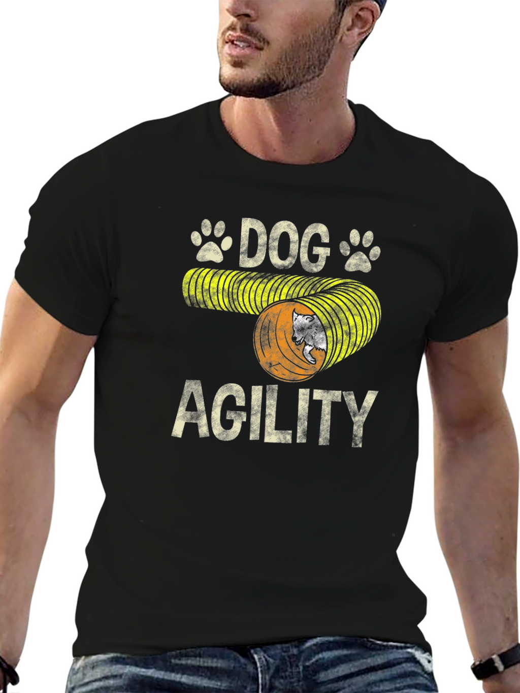 Dog Agility T-Shirt - Unique Design