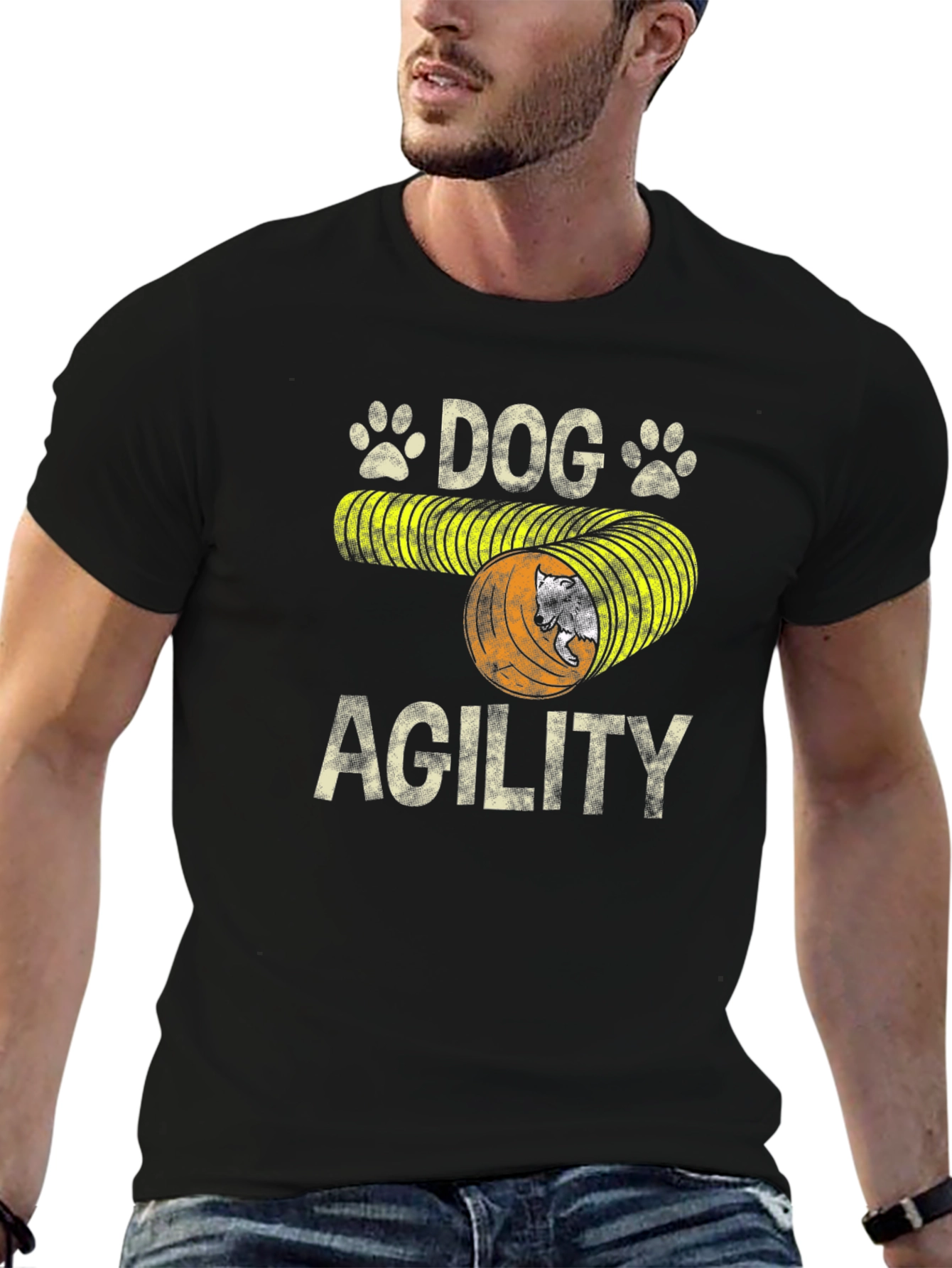 Dog Agility T-Shirt - Unique Design