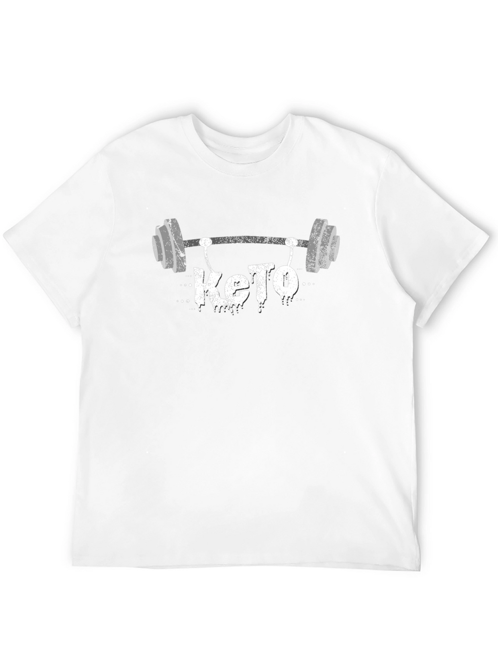 Keto Gym T-Shirt - Black Graphic Tee