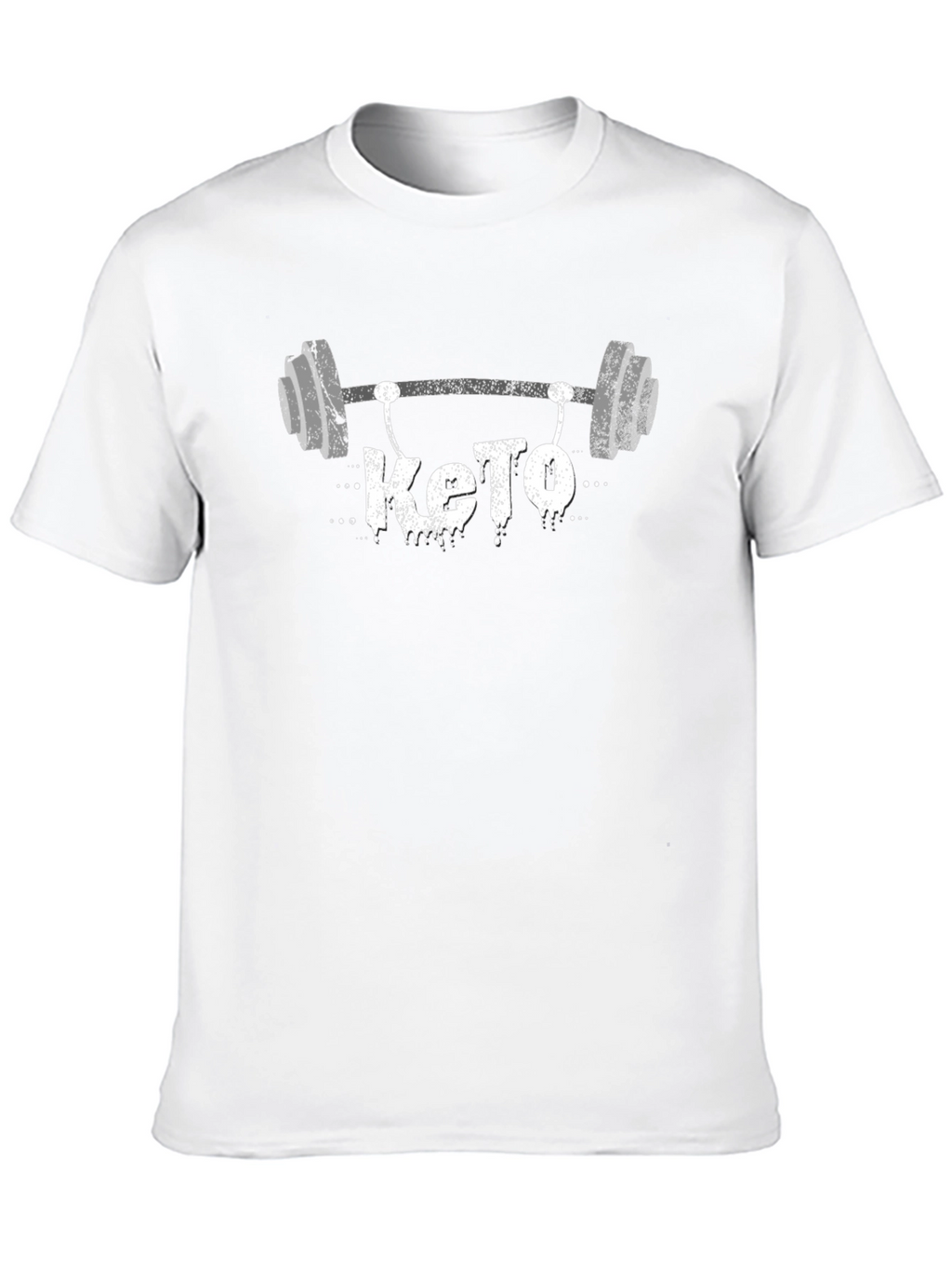 Keto Gym T-Shirt - Black Graphic Tee