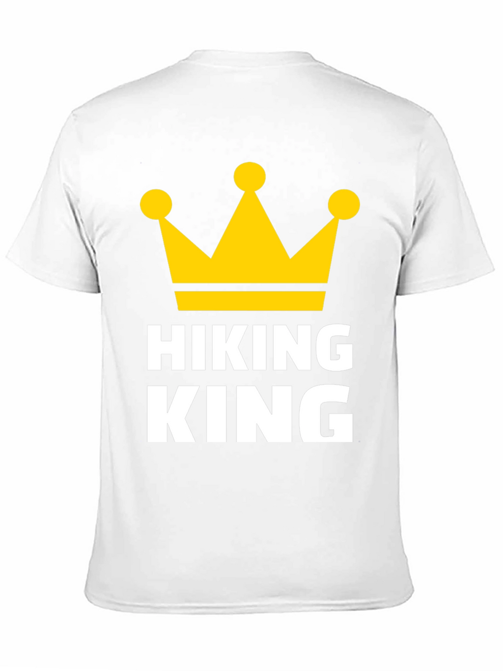 Hiking King Graphic Tee - Adventure Ready T-Shirt