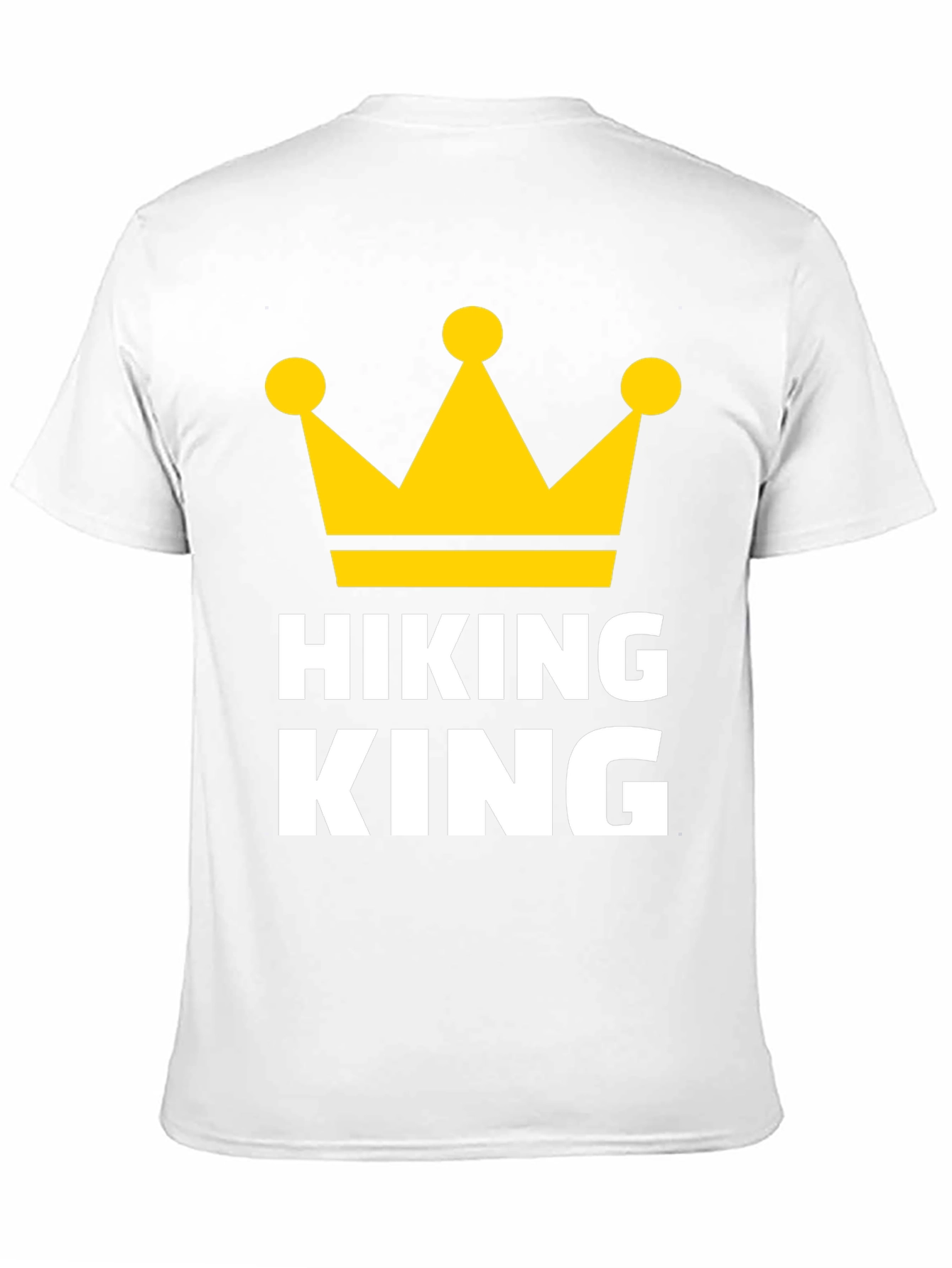 Hiking King Graphic Tee - Adventure Ready T-Shirt