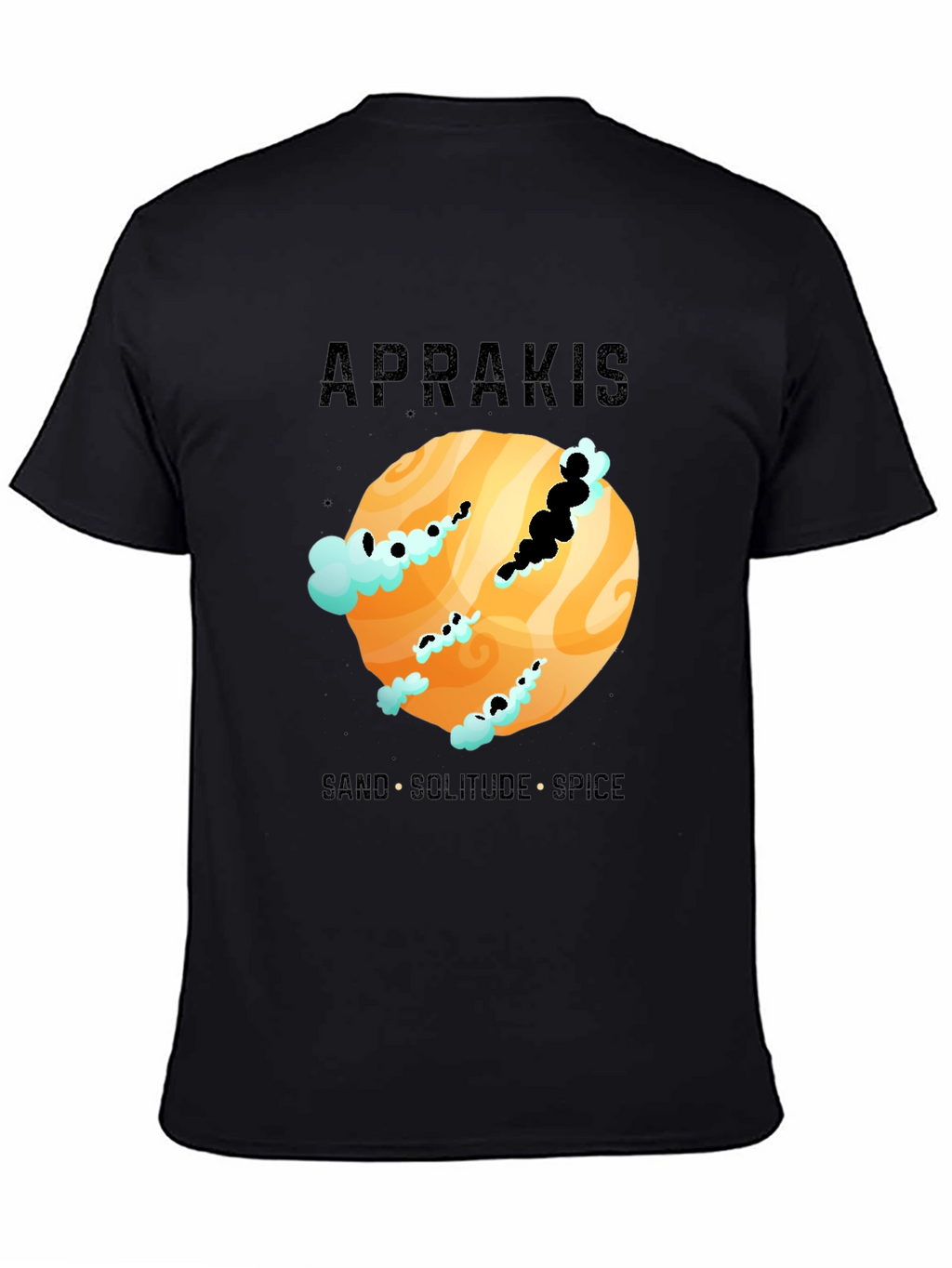 Aprakis Desert Planet Graphic T-Shirt
