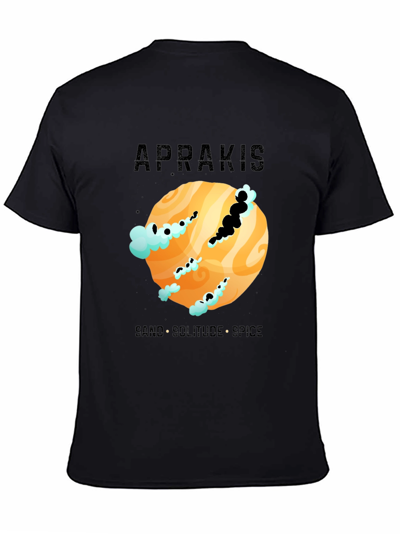 Aprakis Desert Planet Graphic T-Shirt