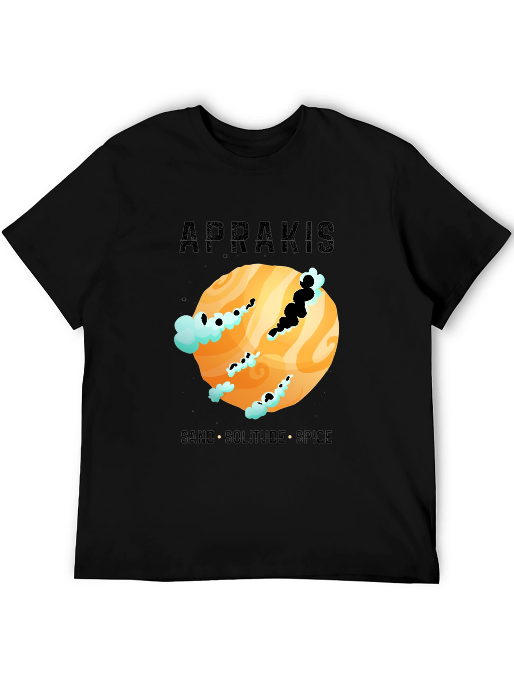 Aprakis Desert Planet Graphic T-Shirt
