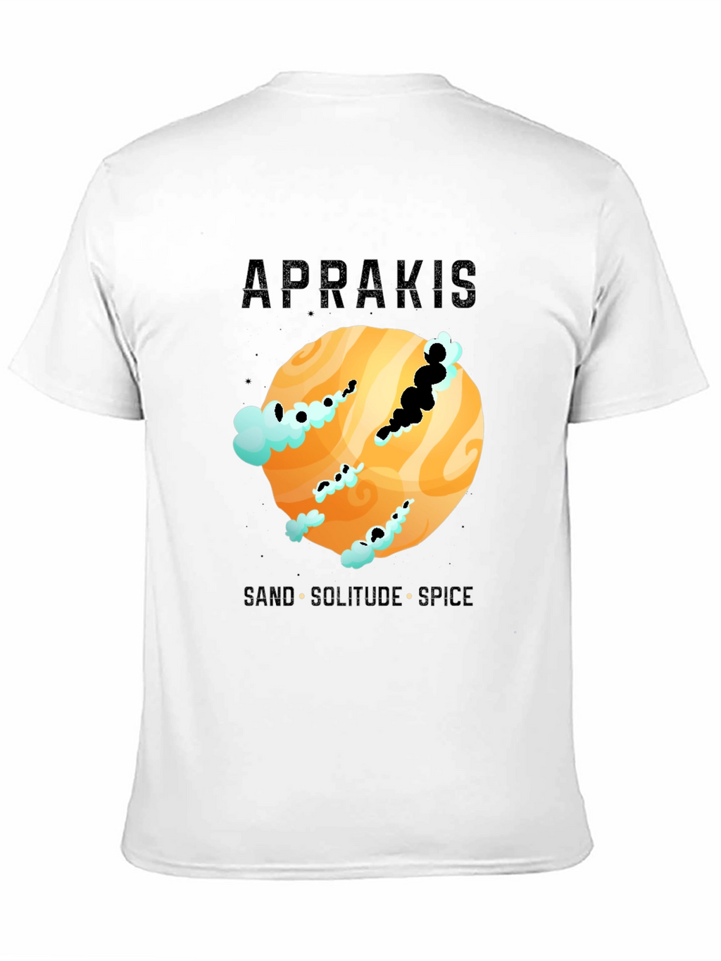 Aprakis Desert Planet Graphic T-Shirt