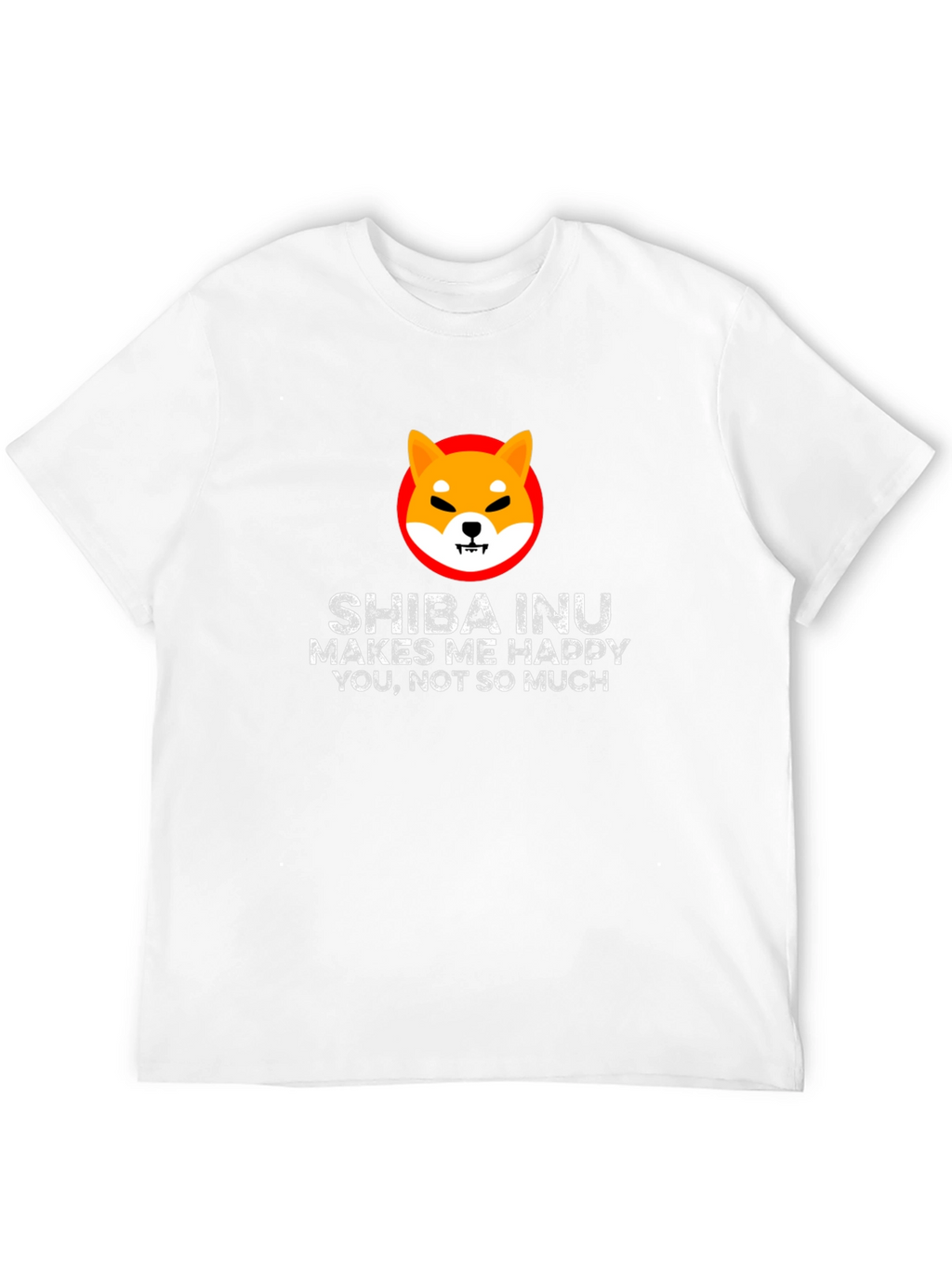 Shiba Inu Makes Me Happy T-Shirt