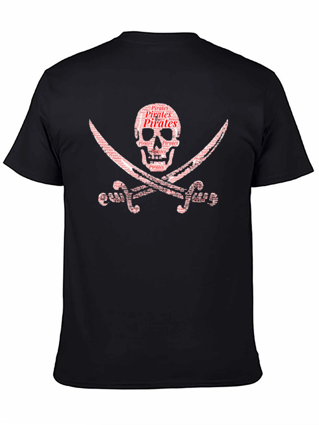 Pirate Skull & Swords Graphic T-Shirt