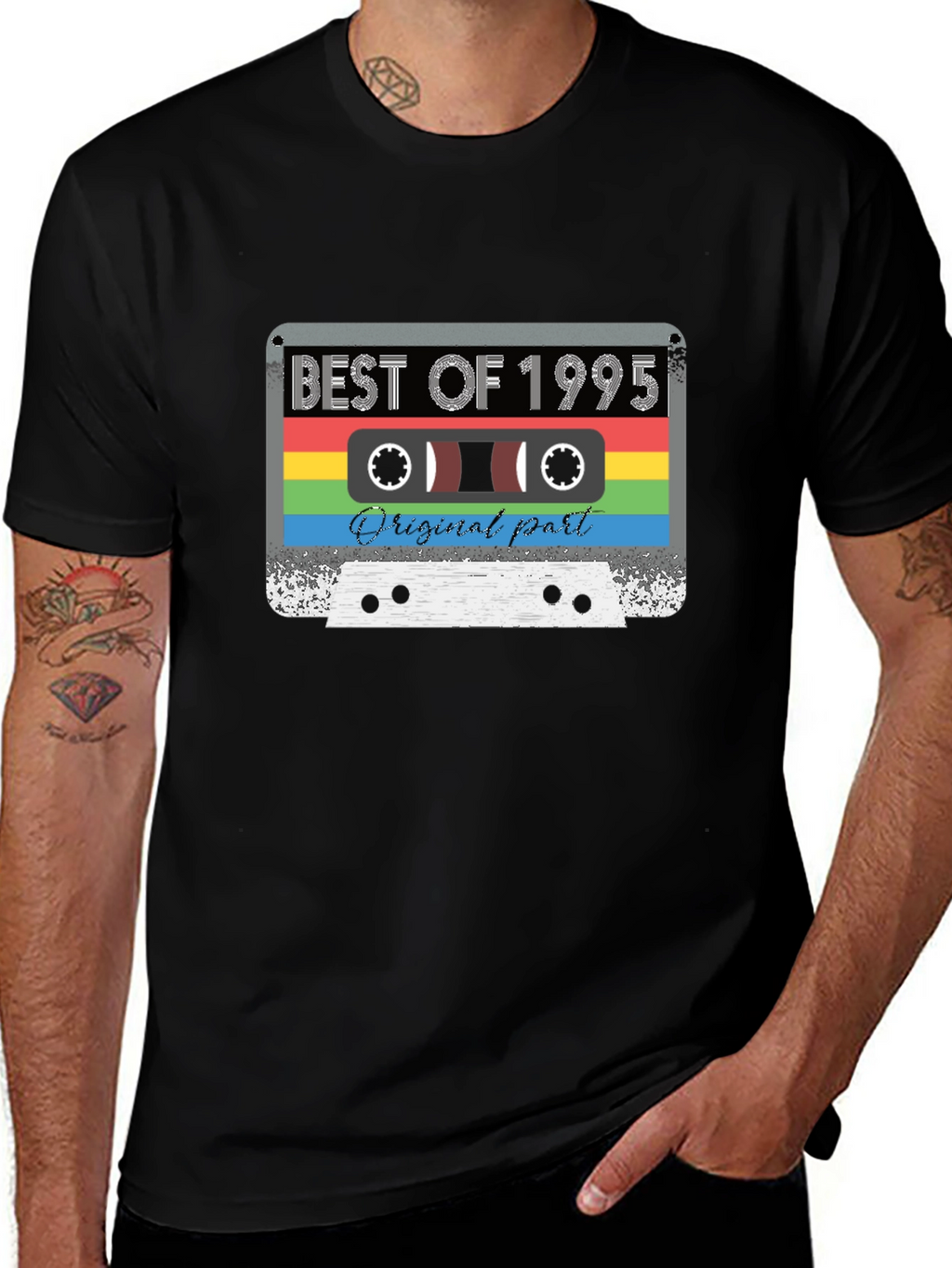 Best of 1995 Cassette Tape Graphic T-Shirt