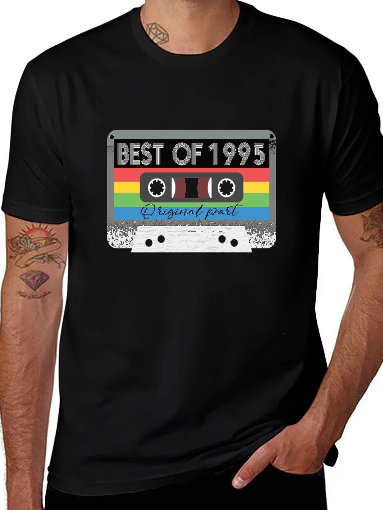 Best of 1995 Cassette Tape Graphic T-Shirt