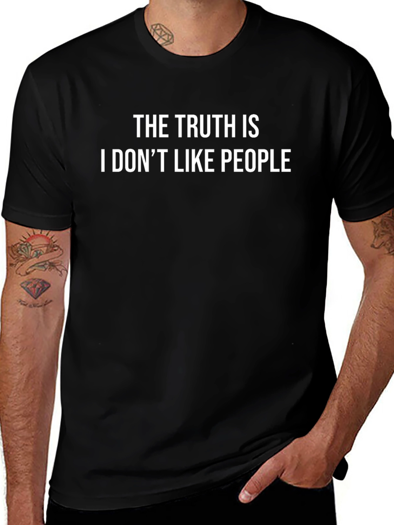 The Truth Is I Dont Like People T-Shirt