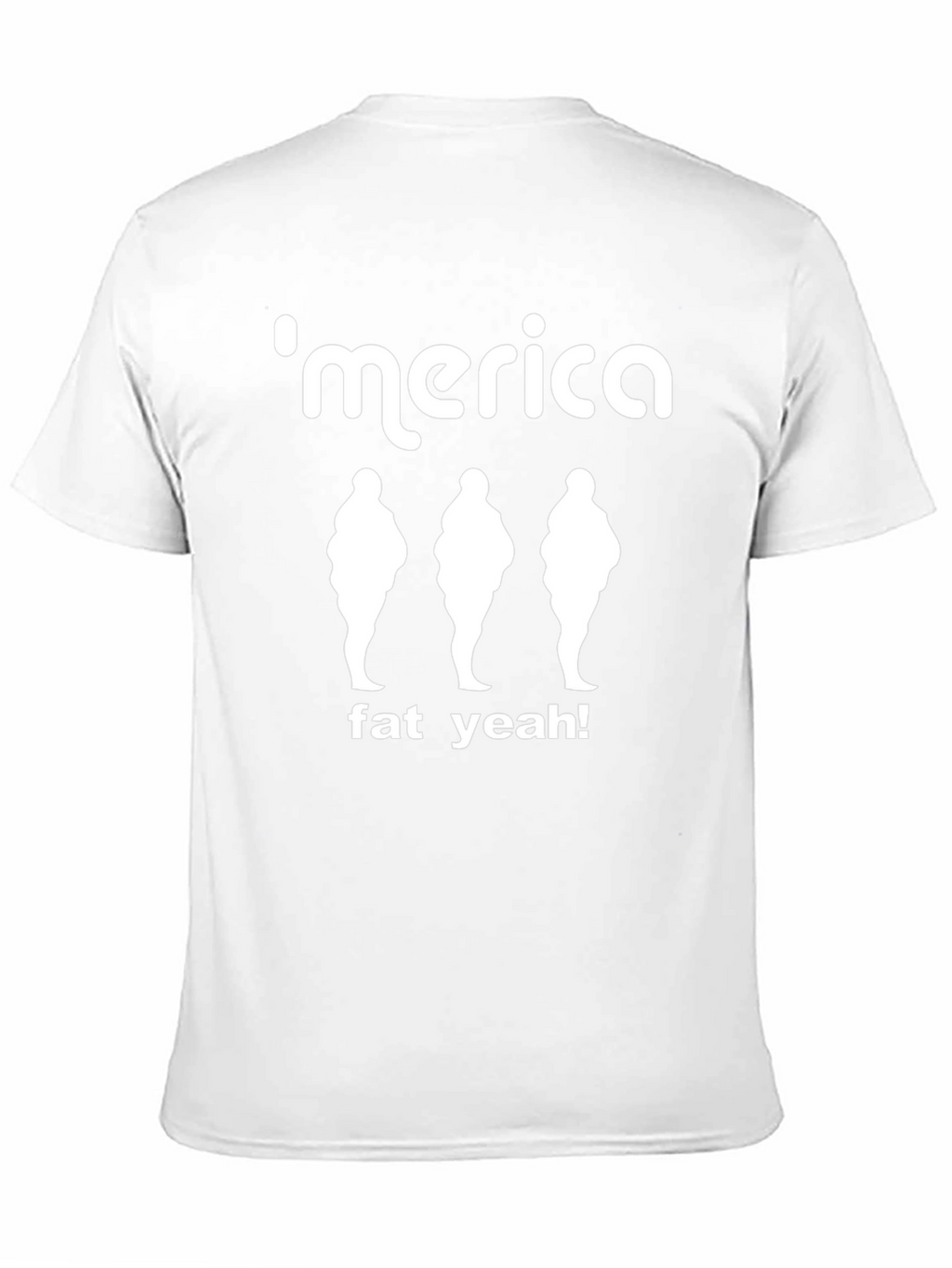 Merica Fat Yeah! Graphic Tee - Black Cotton T-Shirt