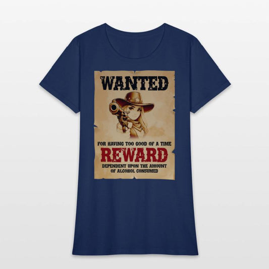 Wanted Cowgirl Reward Poster