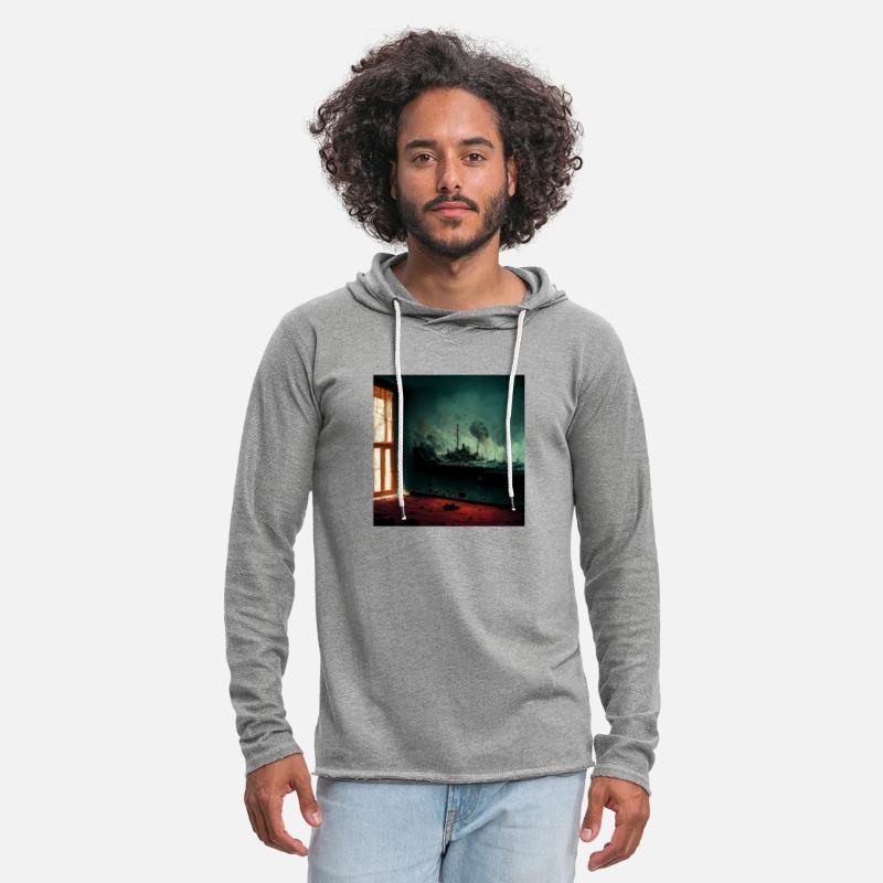 War - City bombed, view from balcony