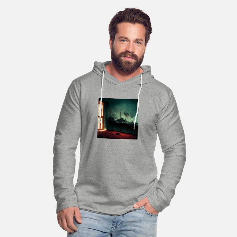 War - City bombed, view from balcony