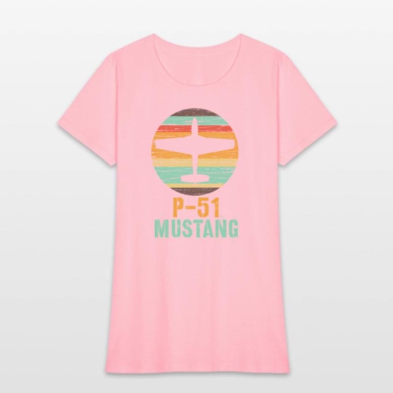 Warbird P-51 Mustang Fighter Airplane