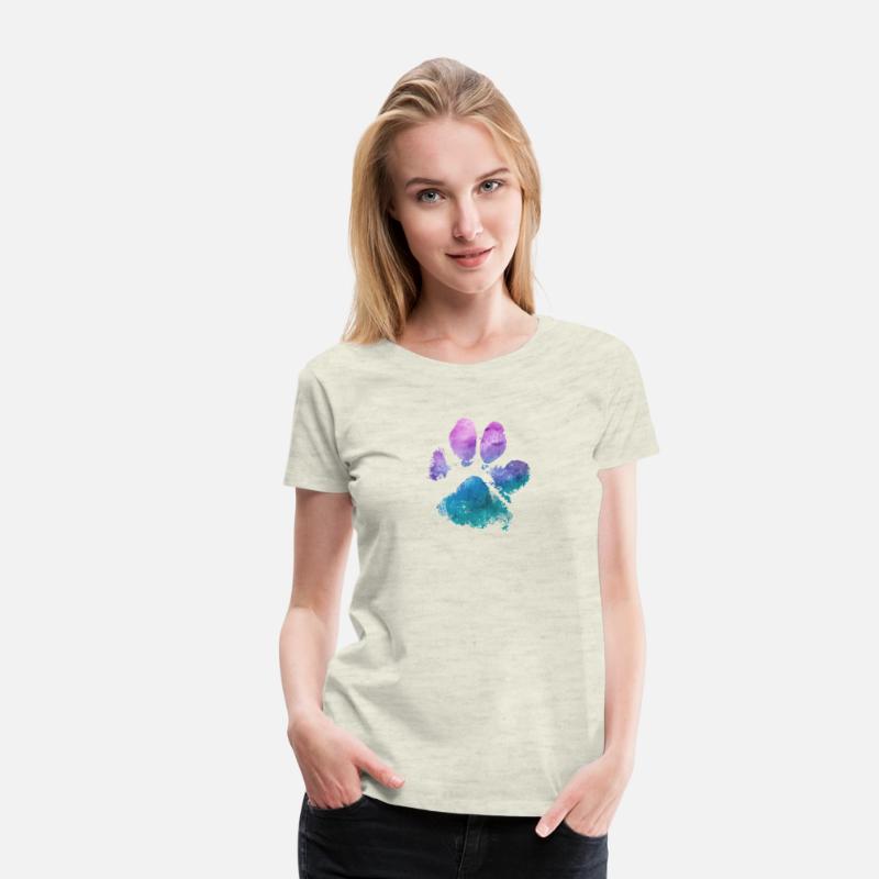 Watercolor Paw Print
