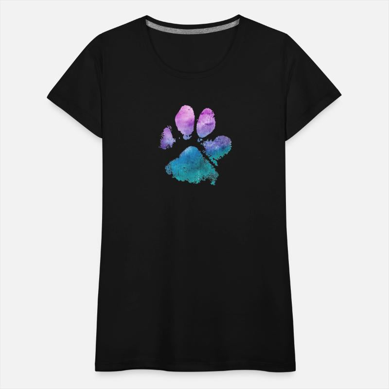 Watercolor Paw Print