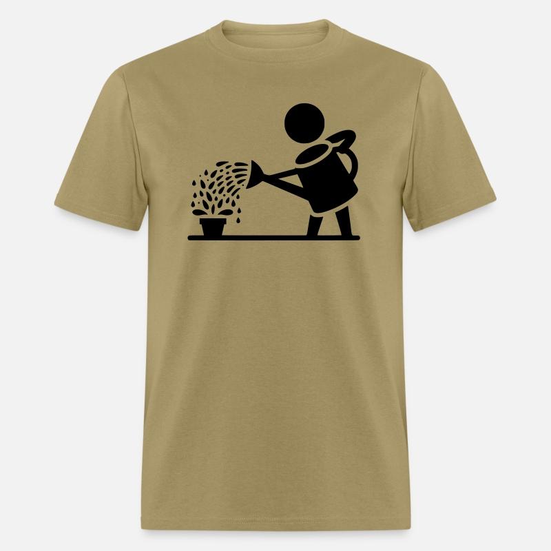 Watering can garden gardening art path17